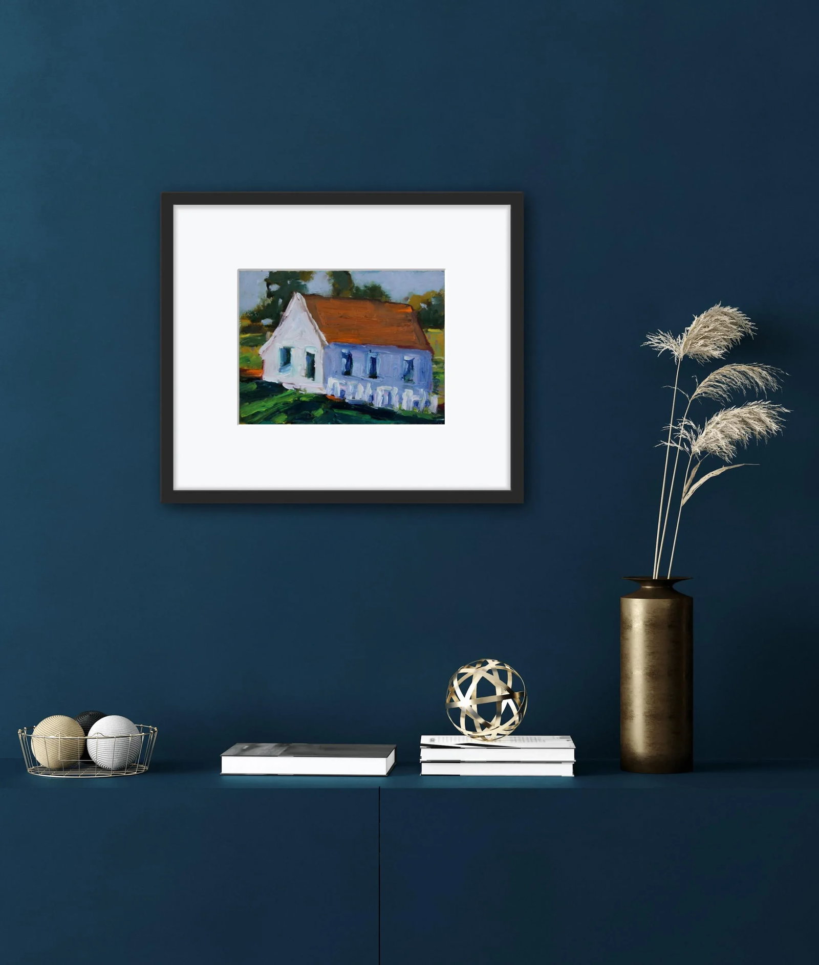 White House, Contemporary Painting in Oil - 11