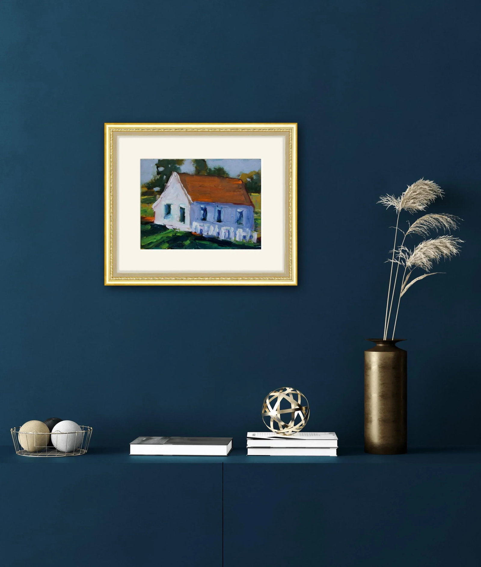White House, Contemporary Painting in Oil - 12