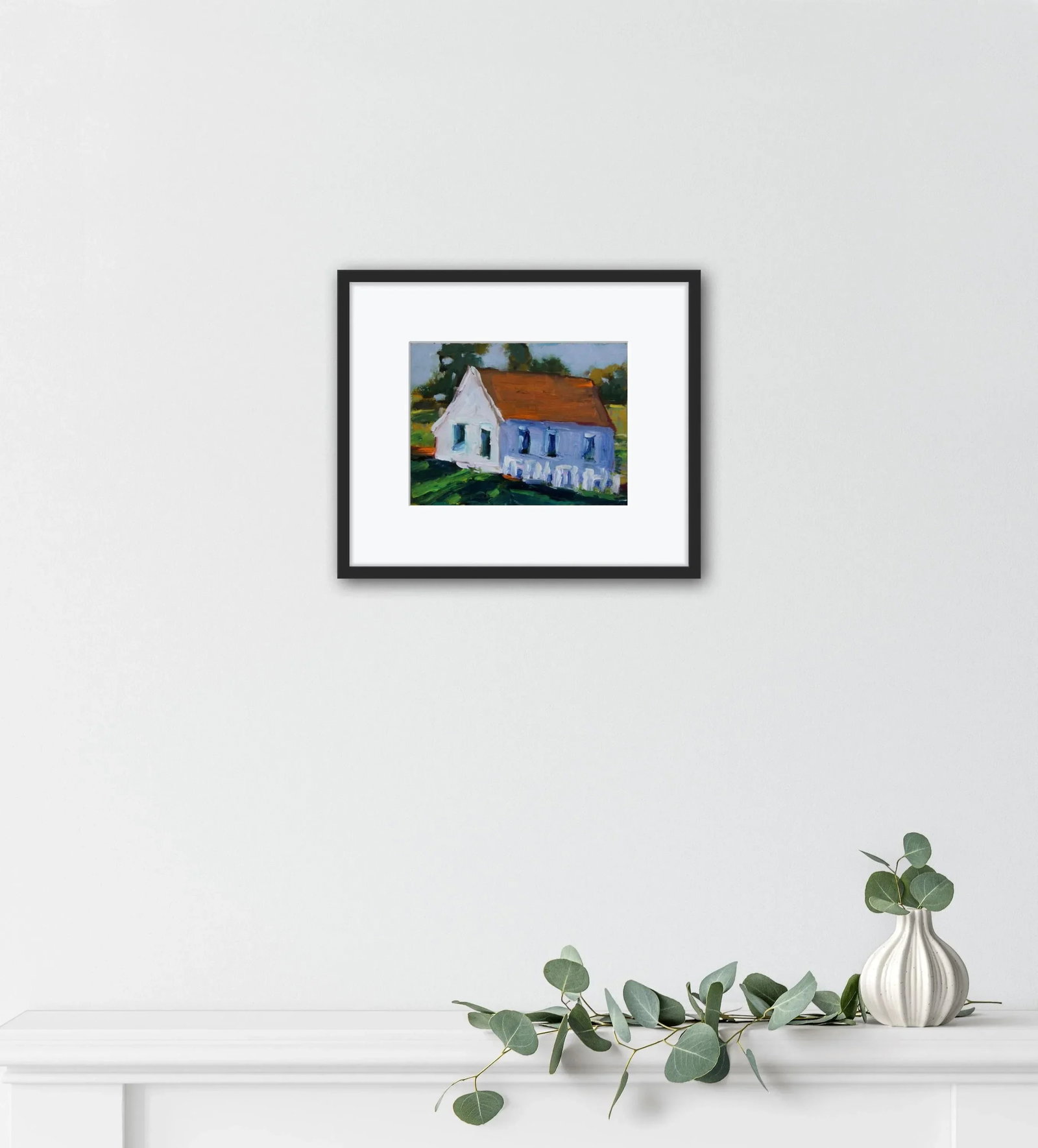White House, Contemporary Painting in Oil - 4