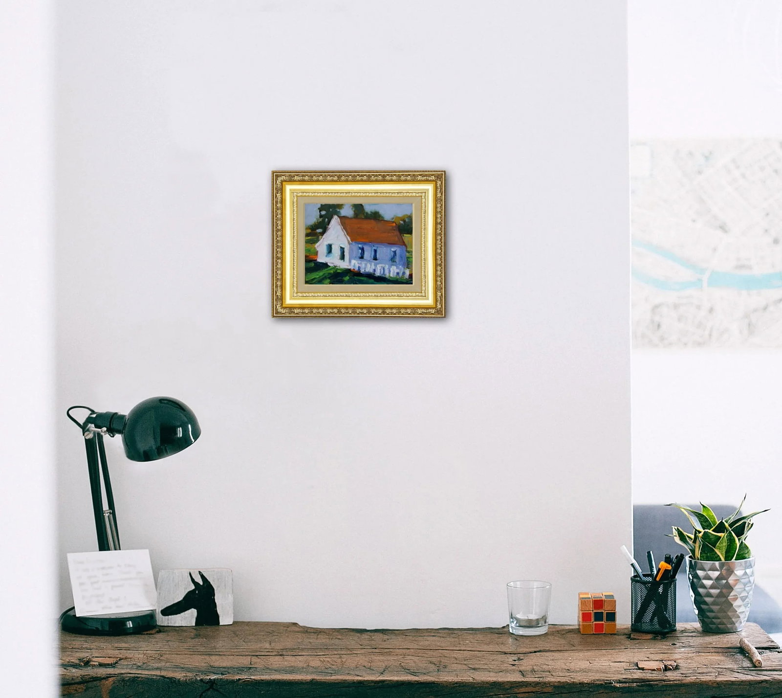 White House, Contemporary Painting in Oil - 5