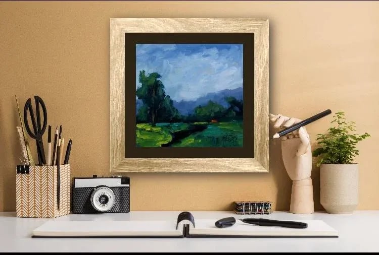 Contemporary Impressionist Style Oil Painting - 7