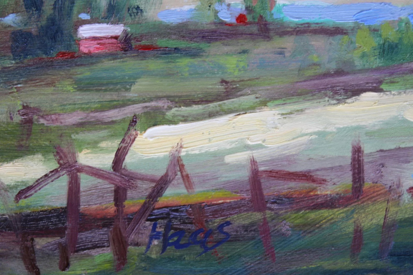 Modern Impressionist Plein Air California, Original Oil Painting - 8