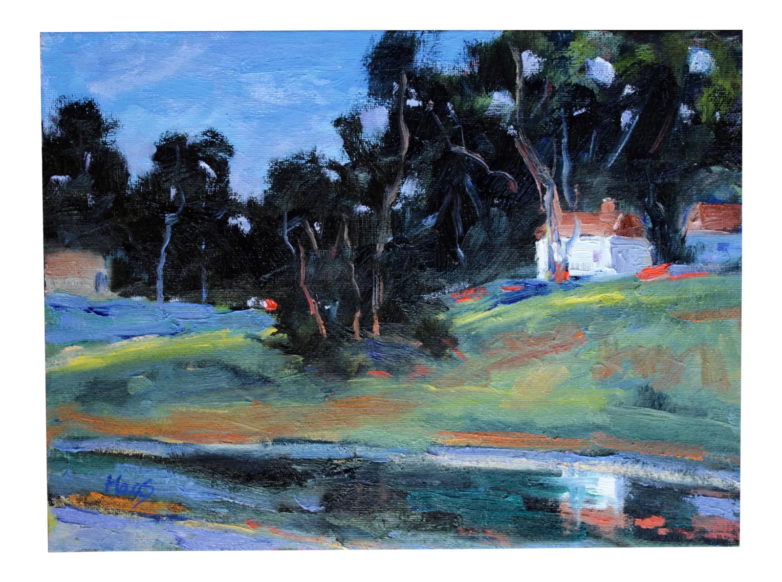 Coastal Cambria, Original Oil Painting, Landscape Plein Air (1 of 7)