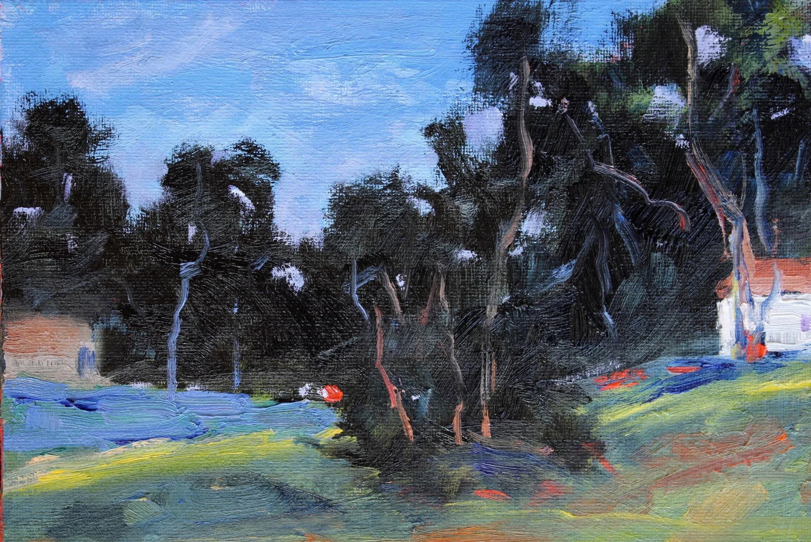 Coastal Cambria, Original Oil Painting, Landscape Plein Air - 7
