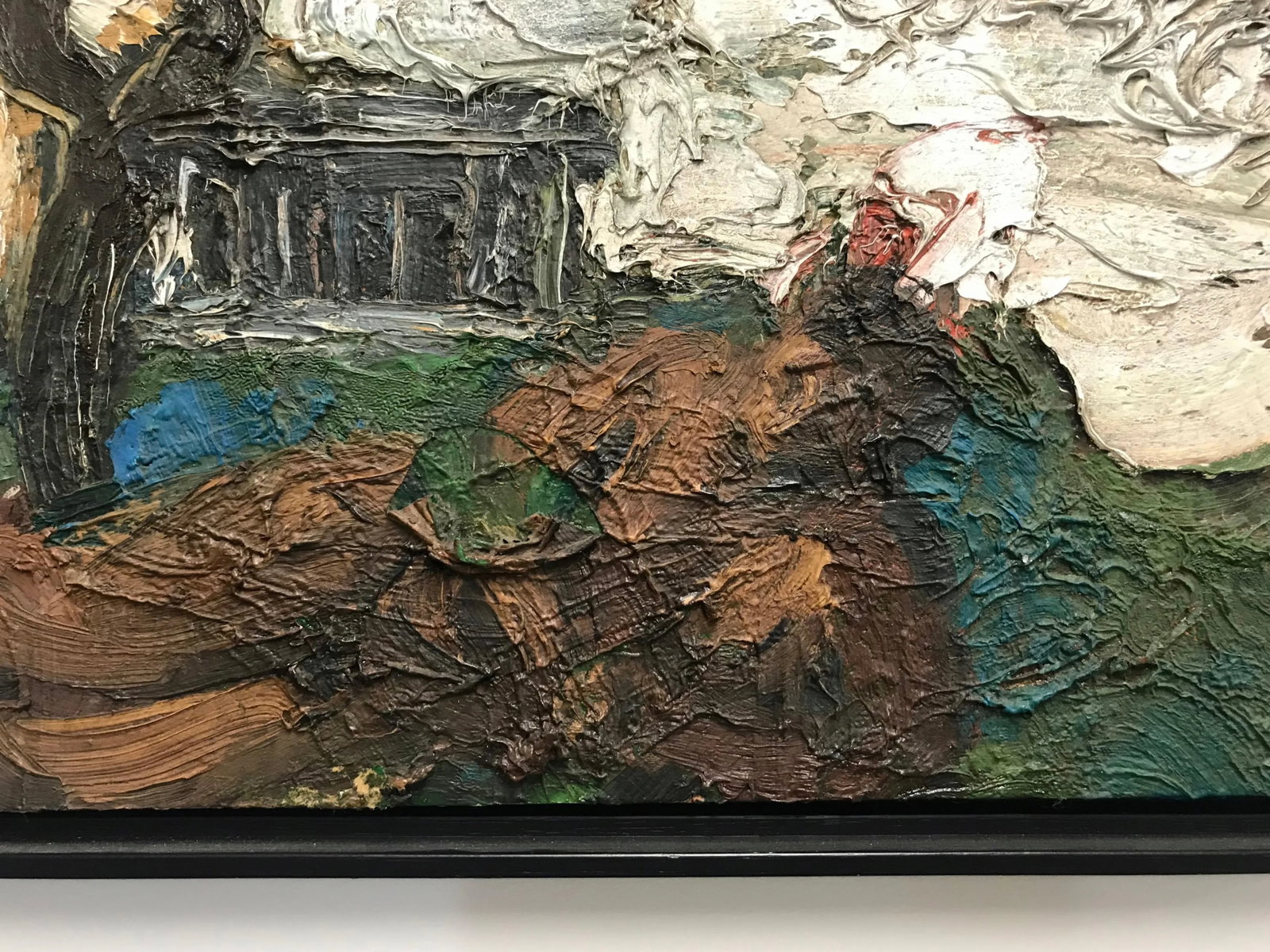 Mid Century Impressionist Oil on Board - 3