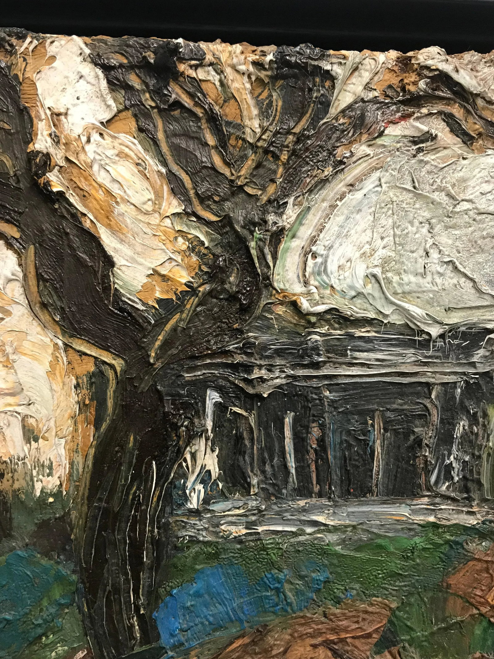 Mid Century Impressionist Oil on Board - 4