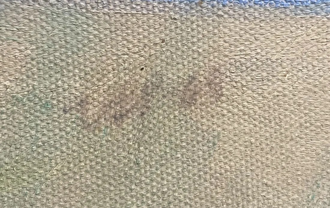 1960s Pauline Schubart Signed Mid-Century Abstract Landscape Oil Painting - 6