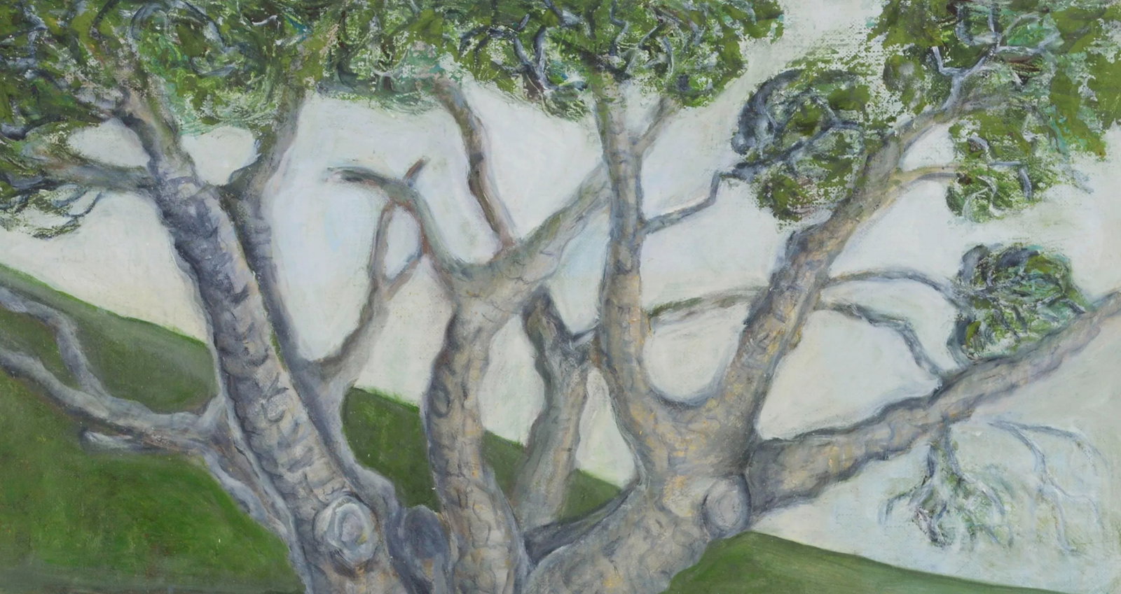 Mid Century California Landscape With Tree by Genevieve Rogers - 2