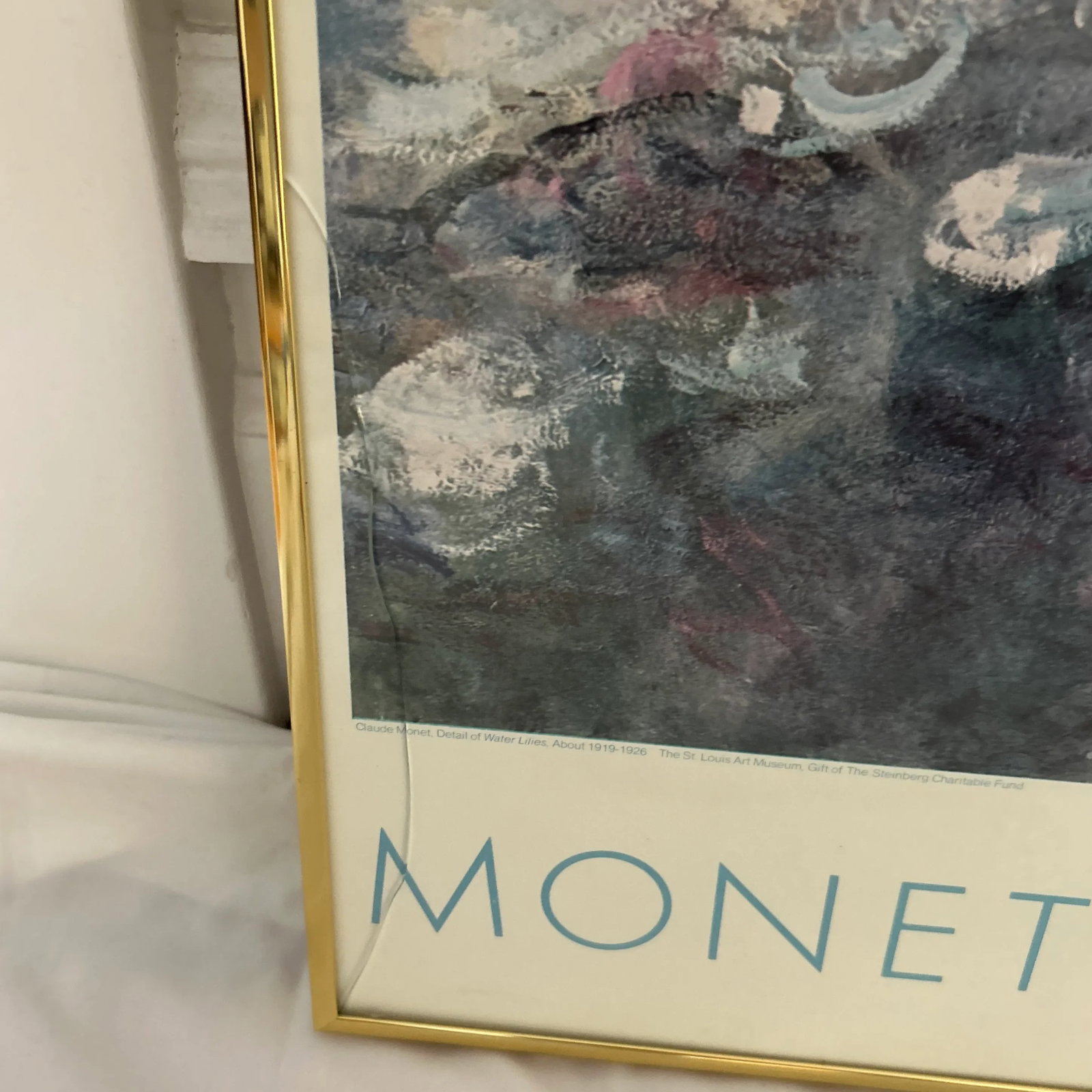 1978 Metropolitan Museum of Art Monet Exhibition Poster - 4