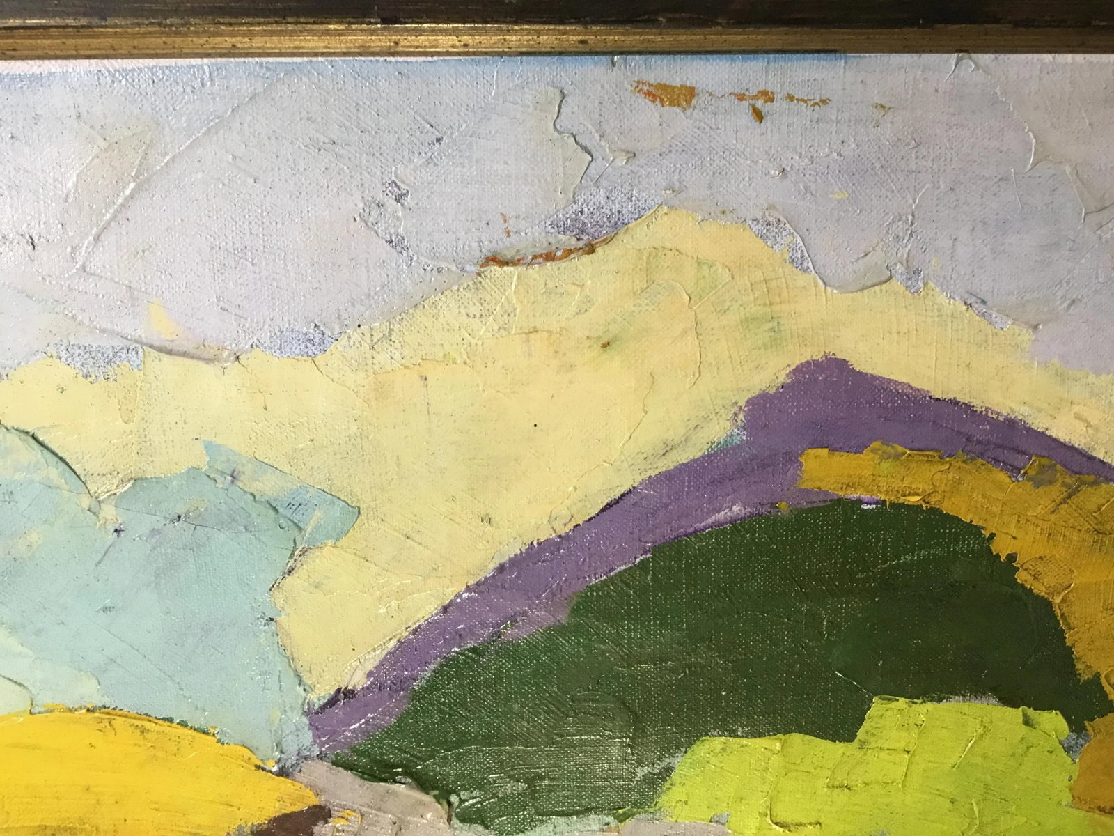 Vintage Oil on Canvas Painting by Vivienne Galowitz - 8