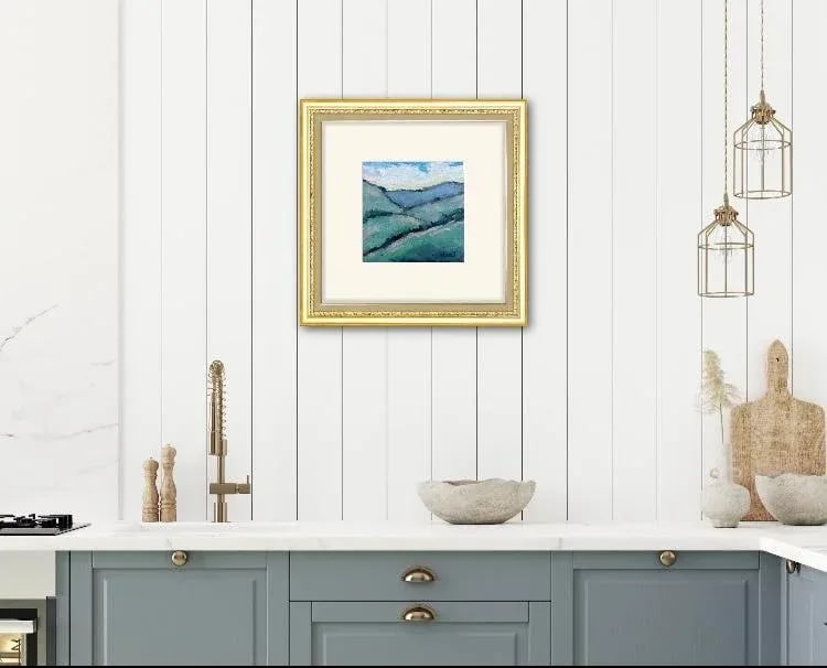 Modern Art, Mt. Diablo Landscape (Original Oil Painting) - 2