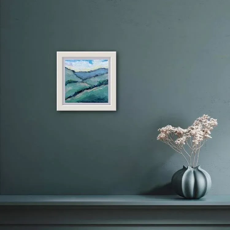 Modern Art, Mt. Diablo Landscape (Original Oil Painting) - 3