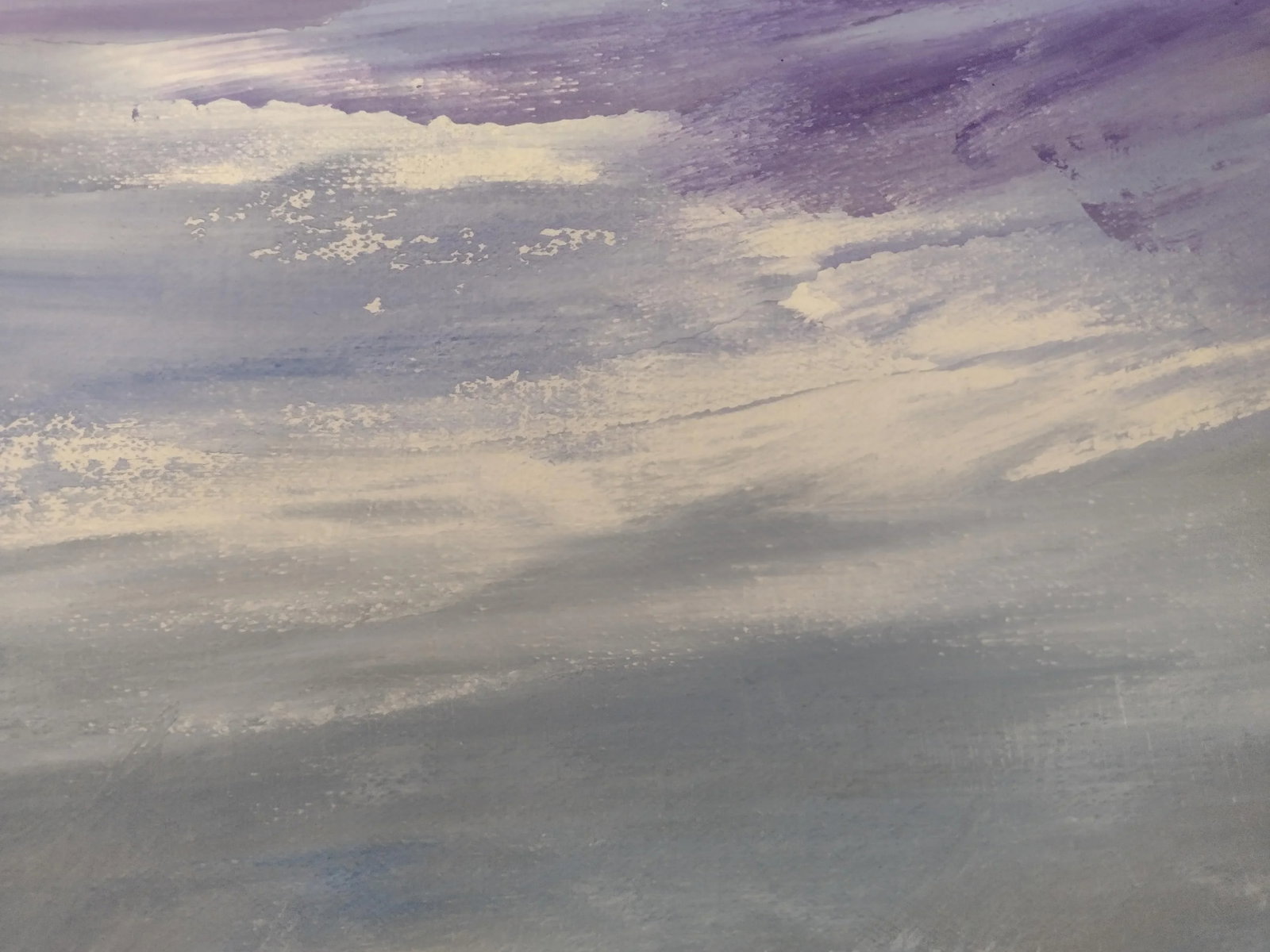 Stormy Skies at the Gorge - Framed Southwest Palette Knife Oil Painting by Anita C. Blythe - 5