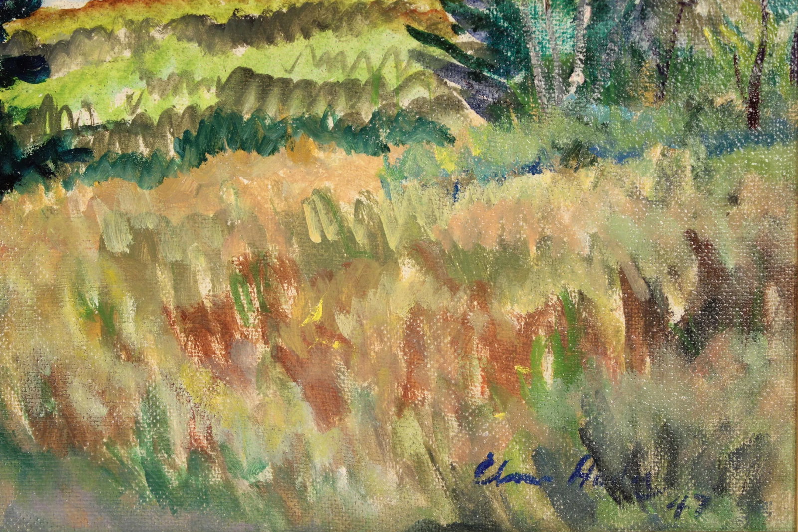 Landscape Painting by Elmer Hader (1889-1973) - 9