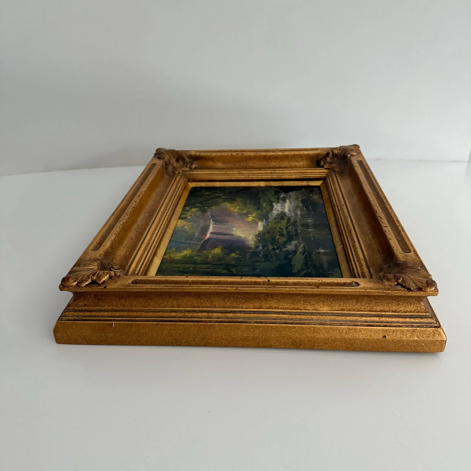 2009 Steve Atkinson Oil Painting of Lantermans Falls- Framed - 10
