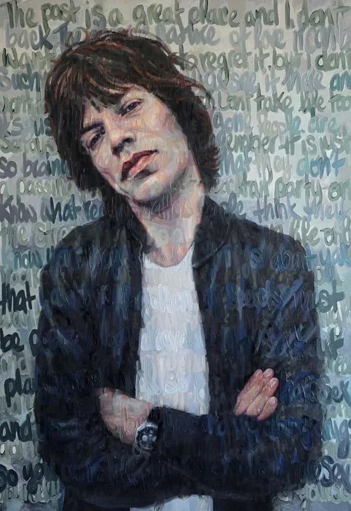 Christina Major Oil on Canvas "Jagger" by Christina Major 47 x 72 2025 - 4