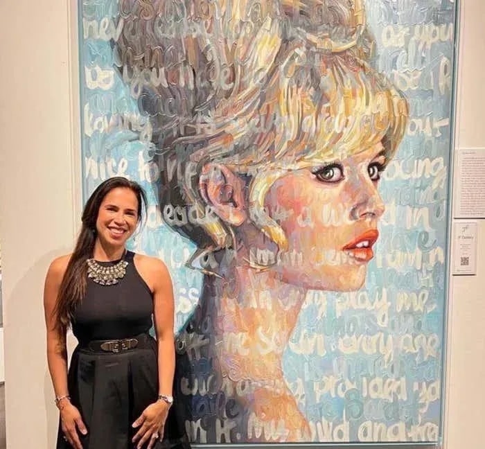 Christina Major Oil on Canvas "Jagger" by Christina Major 47 x 72 2025 - 7