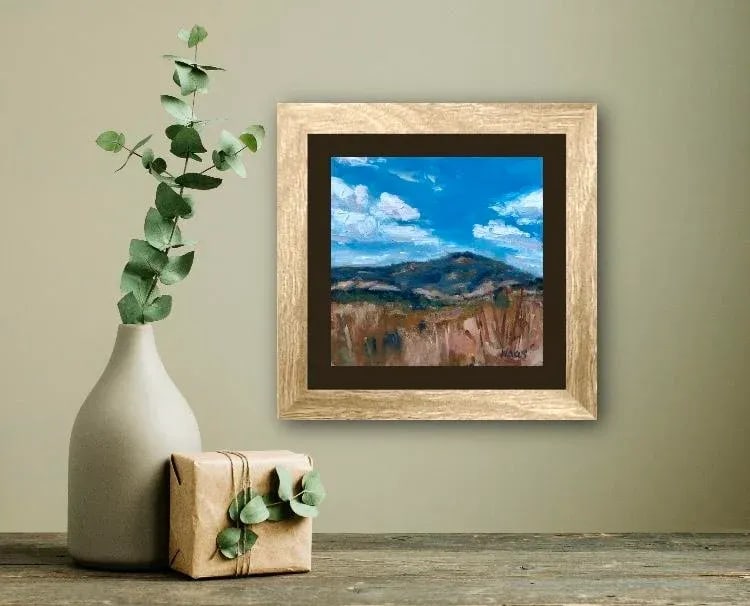 Contemporary Oil Painting, Twin Sisters Mountain - 7