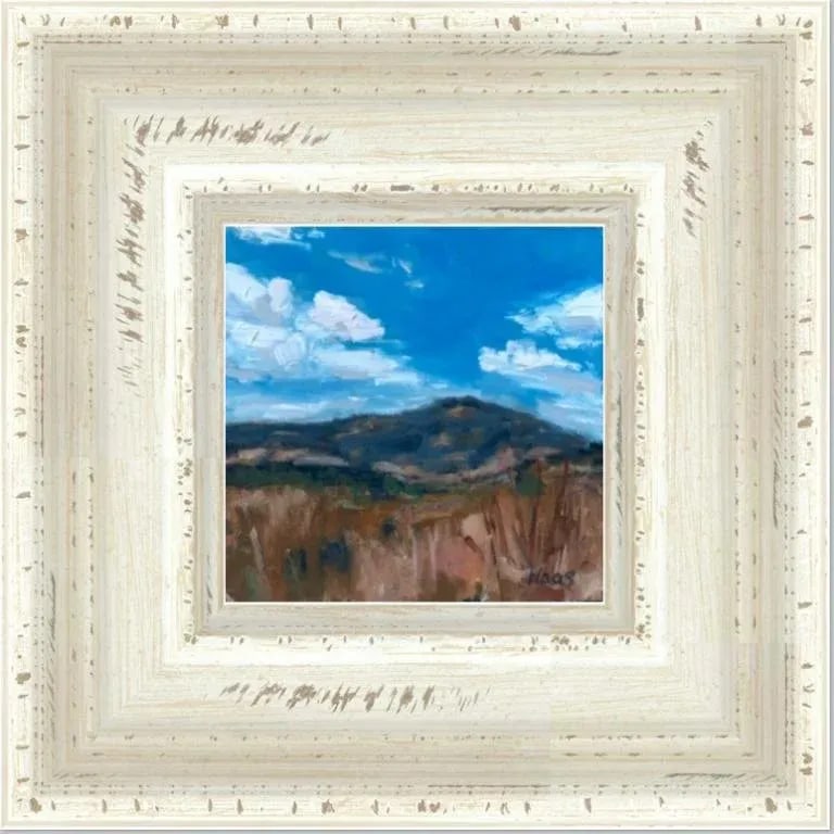 Contemporary Oil Painting, Twin Sisters Mountain - 8