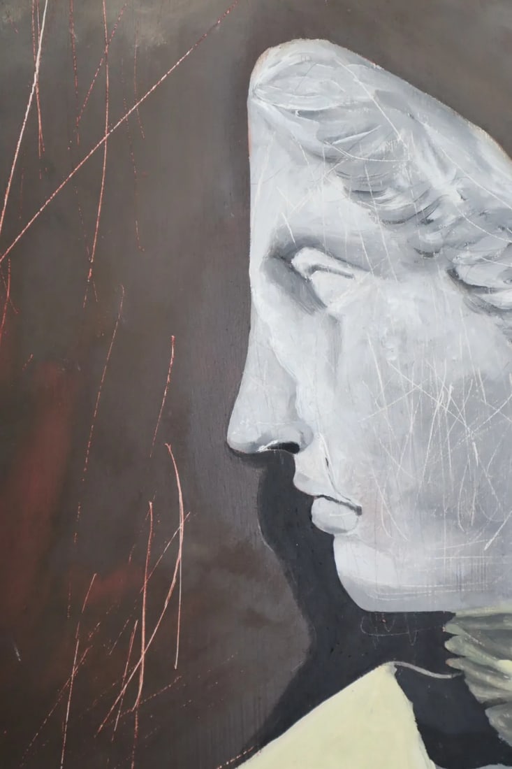'Woman in Jacquemus' - Oil Painting by Zamarys Rivera - 5