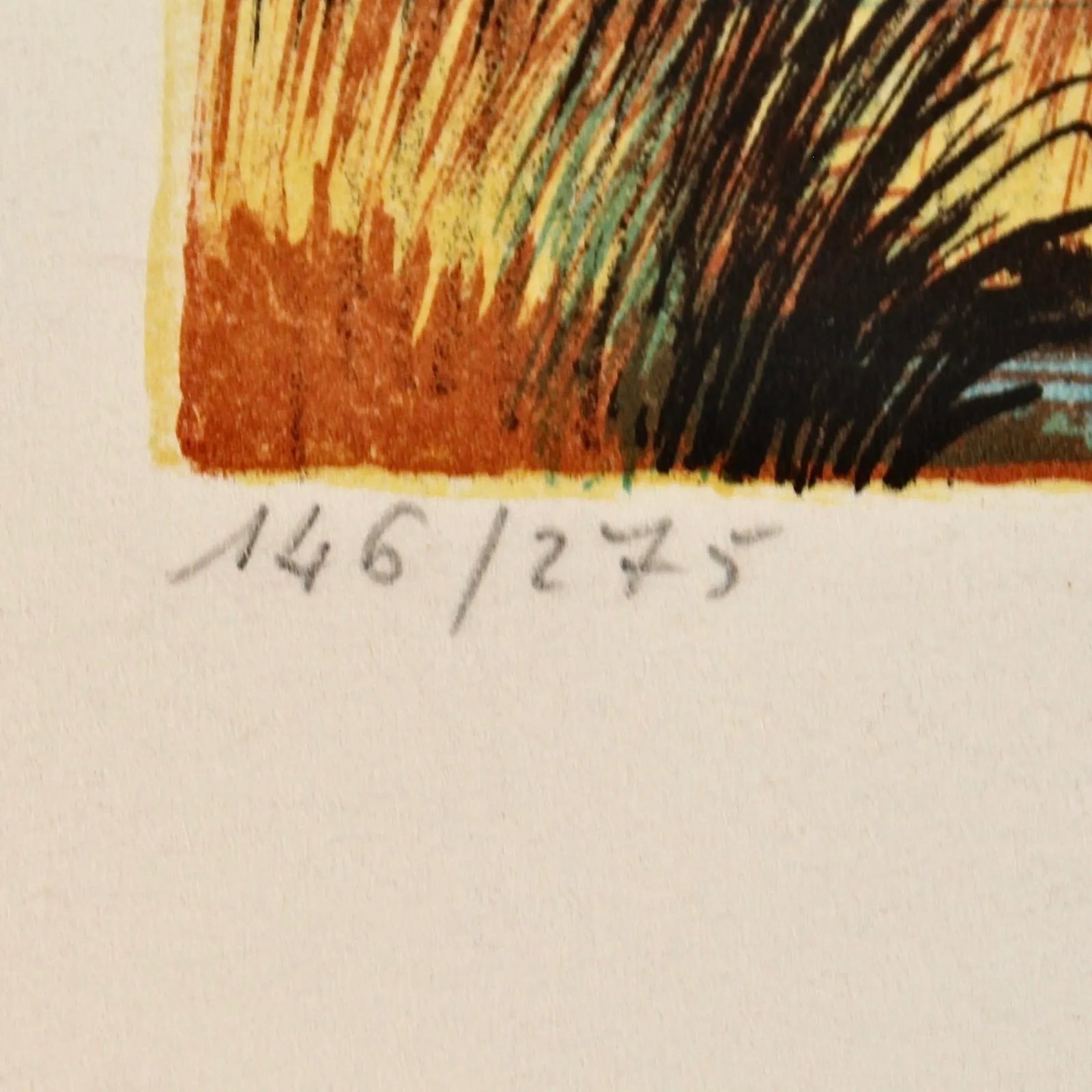 Vitali Orfeo Lithograph | Shoreline Landscape - 3