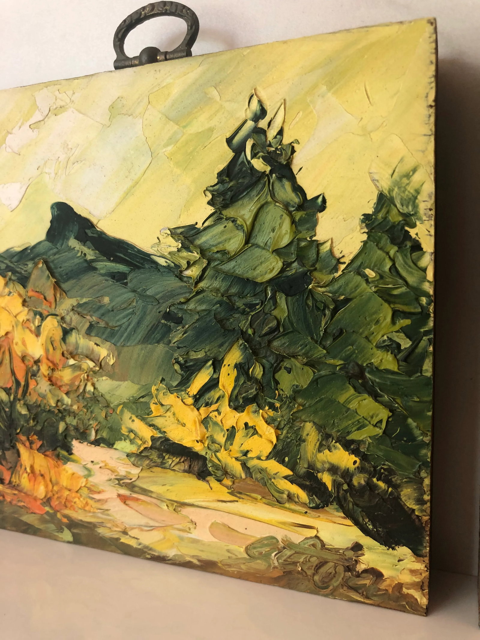 1970's Original Impressionist Alix Rowena Stefan Landscape Oil Paintings - A Pair - 10
