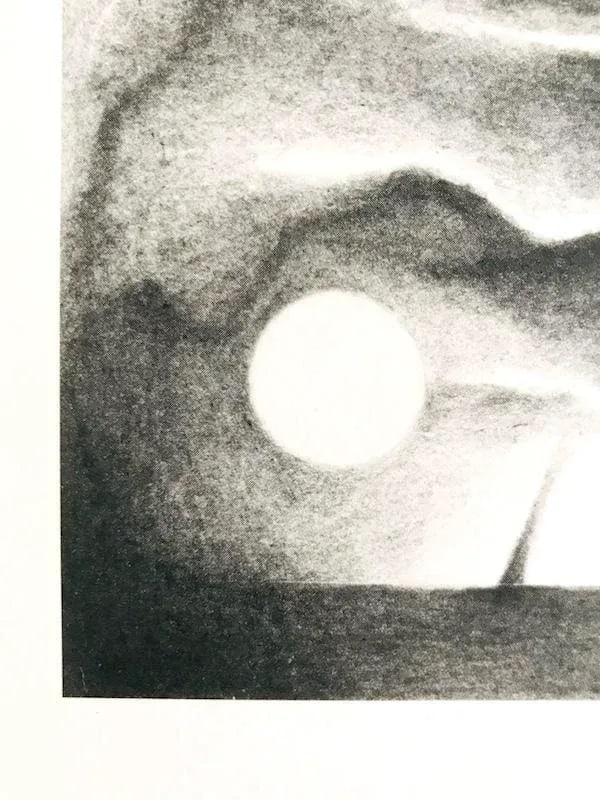 1983 Abstract Landscape Lithograph by Stanislaw Panzakiewicz - 2