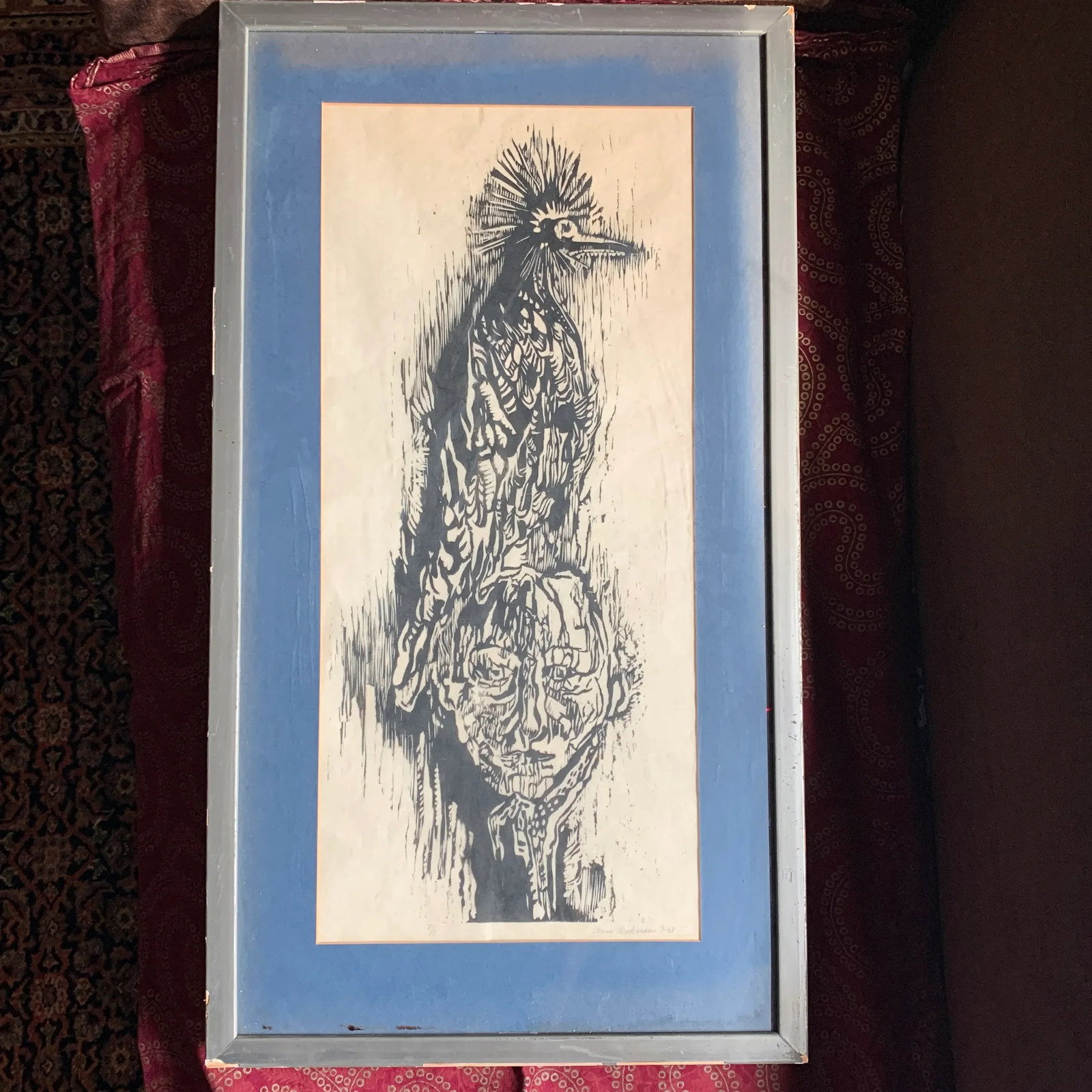 Mid-Century Signed and Numbered Lithograph - 12