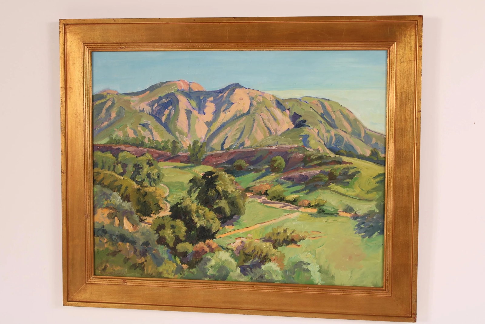 California Landscape Painting by Raymond Cuevas (1932-2020) - 2