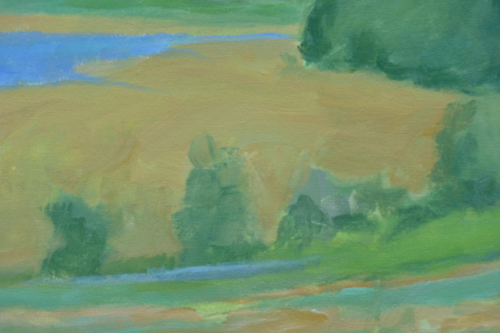 Contemporary Coastal Framed Painting, Late Summer at the Coast, by Stephen Remick - 4