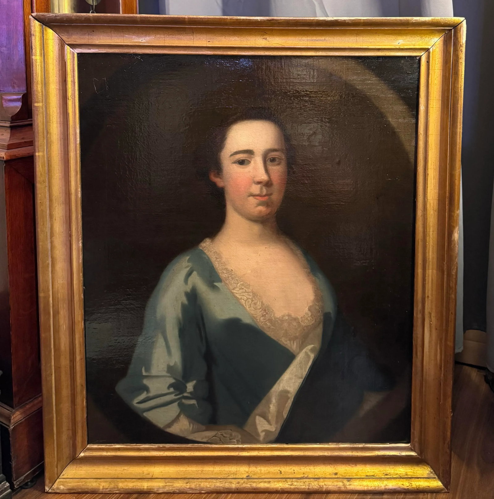 Early 18th Century English Portrait of Lady Proby, Circle of Sir Godfrey Kneller - 3