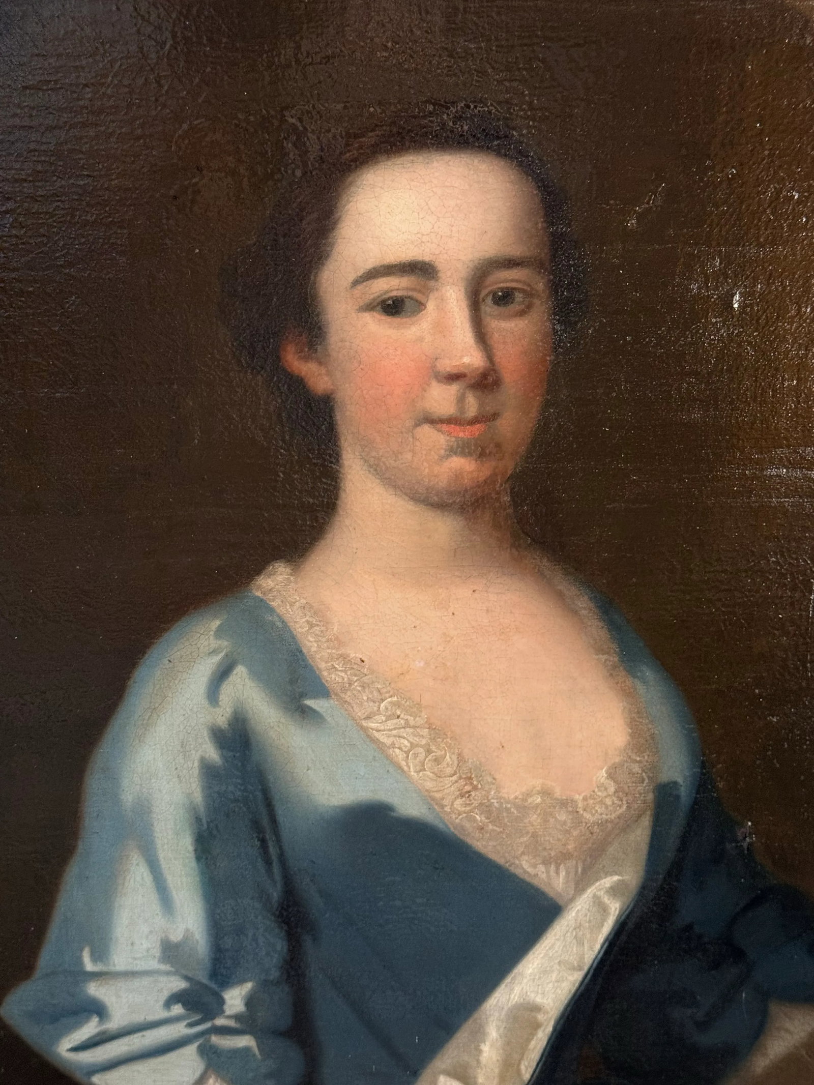 Early 18th Century English Portrait of Lady Proby, Circle of Sir Godfrey Kneller - 5