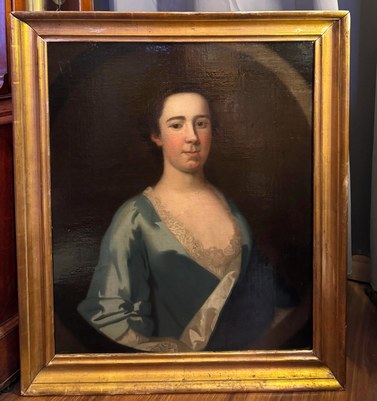 Early 18th Century English Portrait of Lady Proby, Circle of Sir Godfrey Kneller - 6