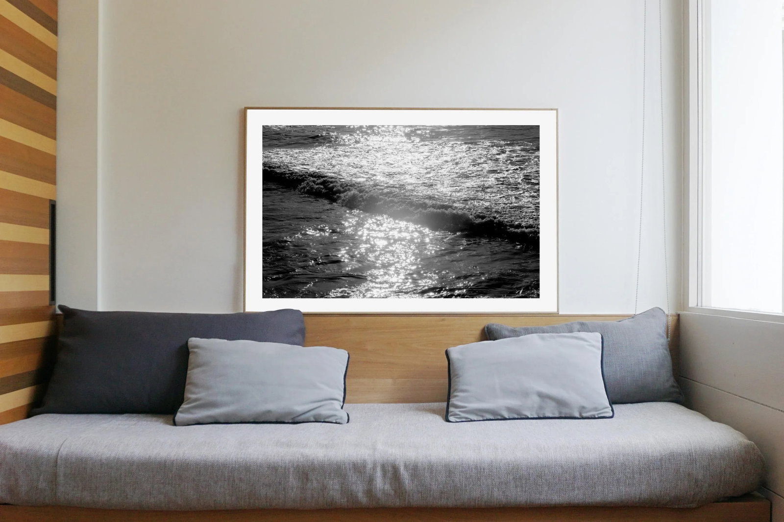 "Pacific Sunset Waves" Contemporary Seascape Giclee Print by Kind of Cyan - 7