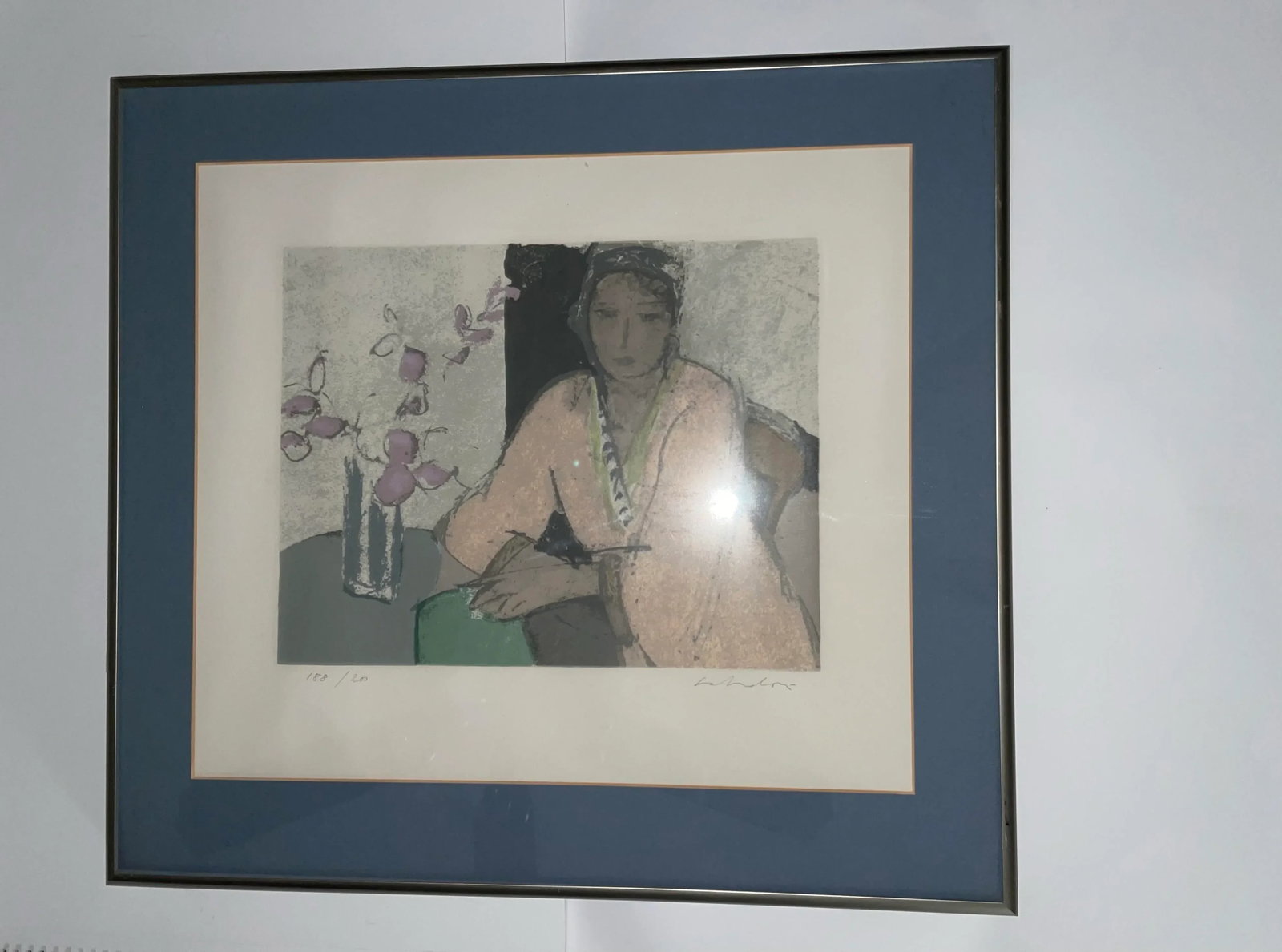 1950s Aldo Salvadori Lithograph, Framed - 2