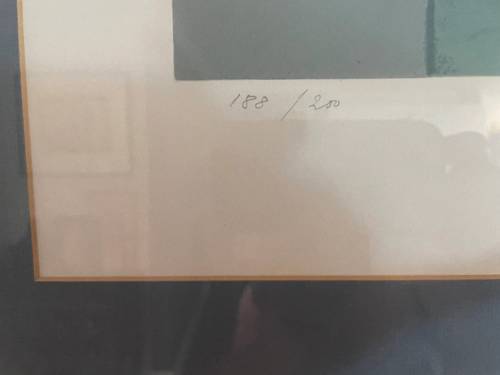 1950s Aldo Salvadori Lithograph, Framed - 9