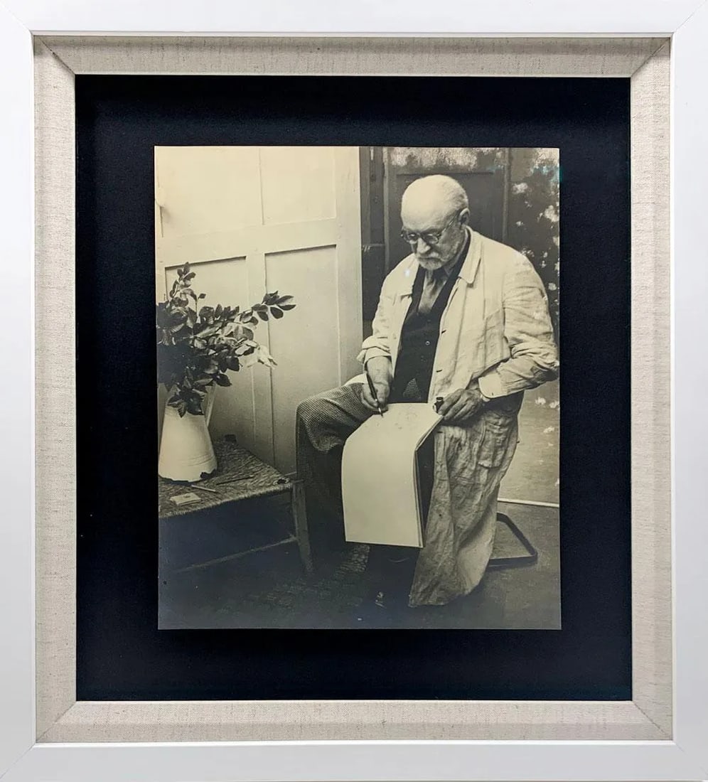 Henri Matisse Original Photograph 1944 Limited Ed.w/Archival Framing (1 of 4)