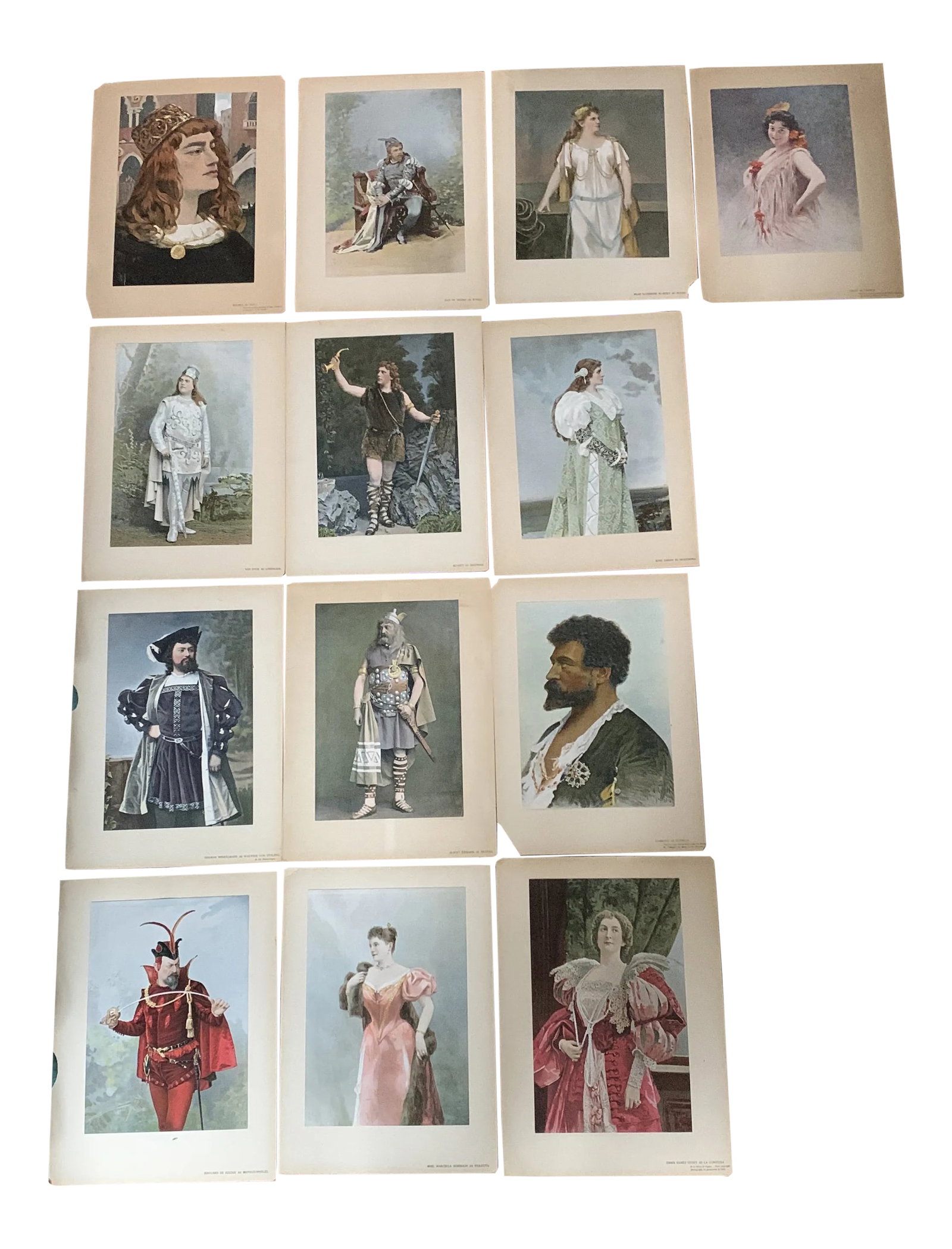 Late 19th Century Portraits of Opera Performers Original Prints - Set of 13 (1 of 13)
