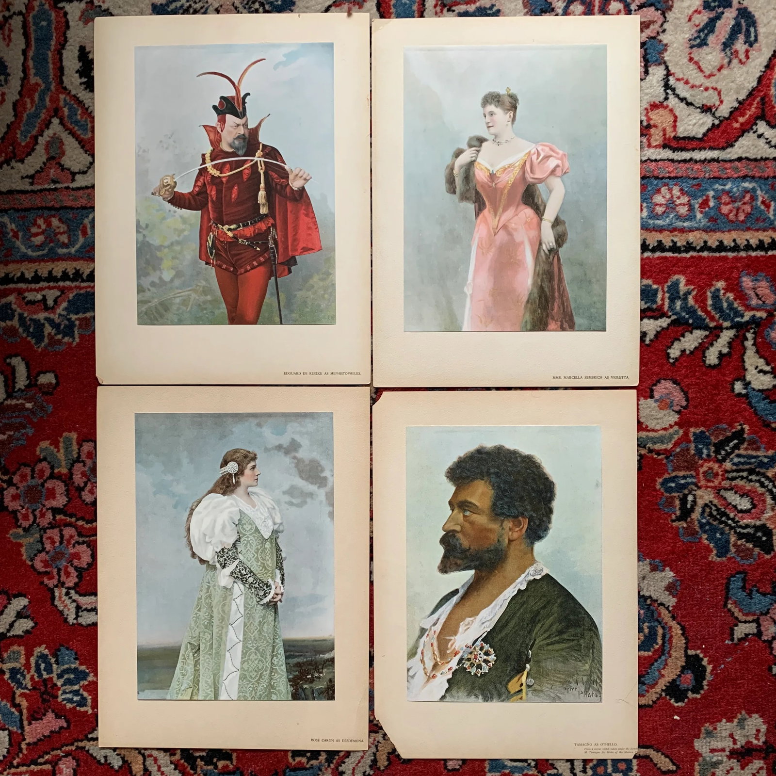 Late 19th Century Portraits of Opera Performers Original Prints - Set of 13 - 2