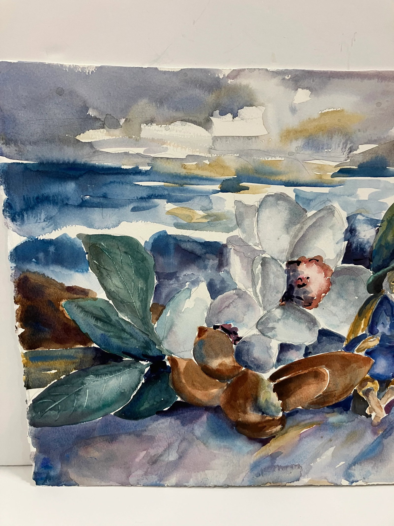 1970s Original Watercolor by Christine Pitman 524 - 3