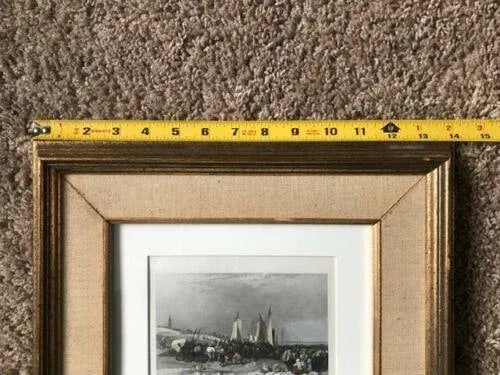 Early 19th Century "Scheveling, Constance, Shanklin Chine, View Near Huy" Engravings, Framed - 12