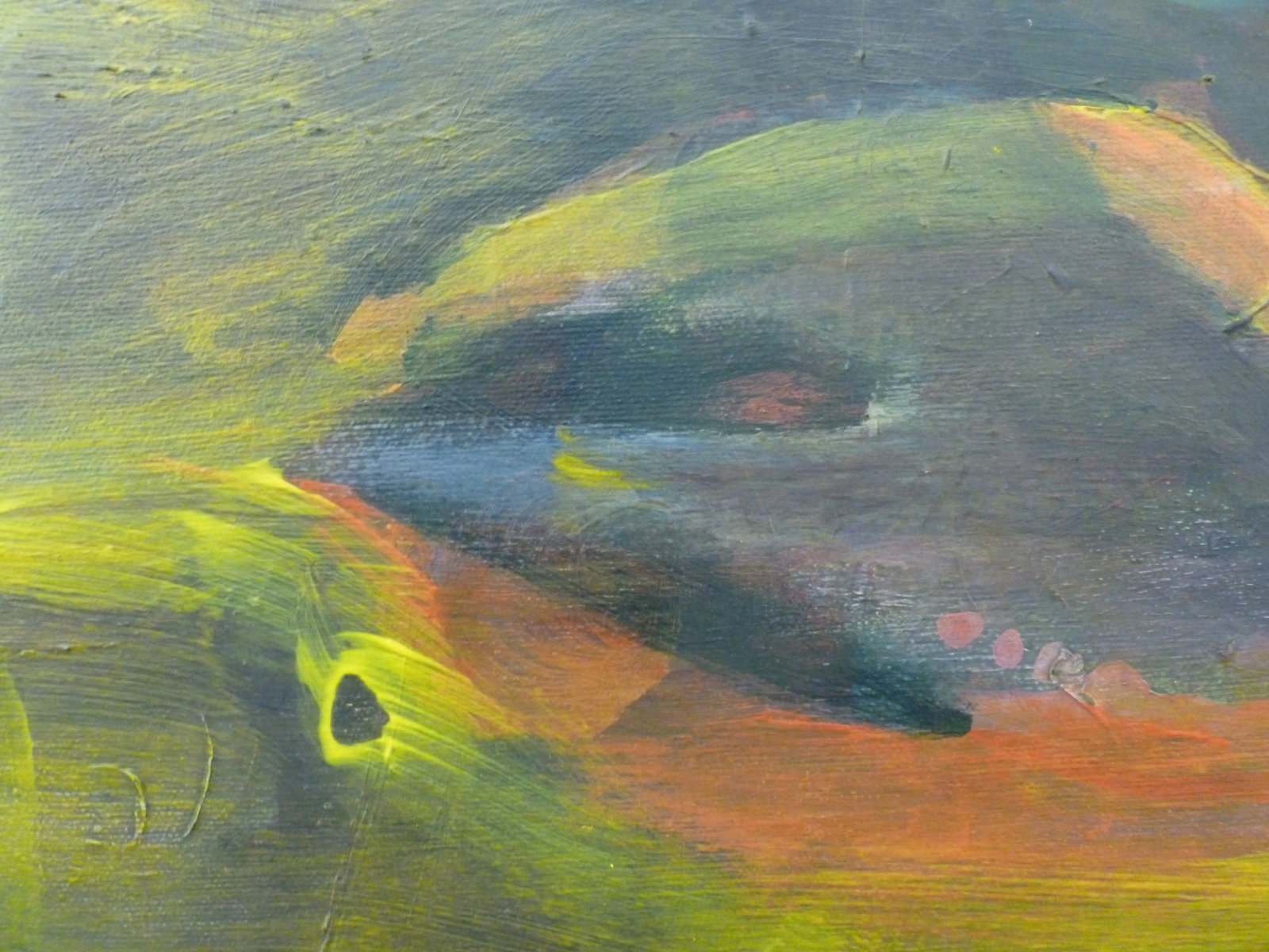 "Pegasus" Abstract Oil and Acrylic Horse Painting by Scott Spencer - 2