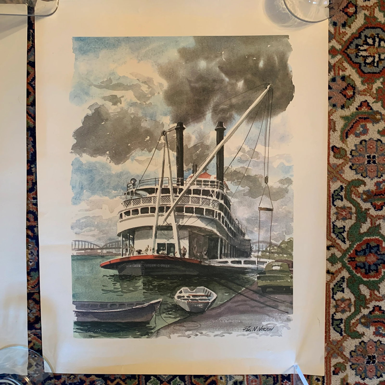 Mid 20th Century Architectural and Coastal Prints - Set of 3 - 6