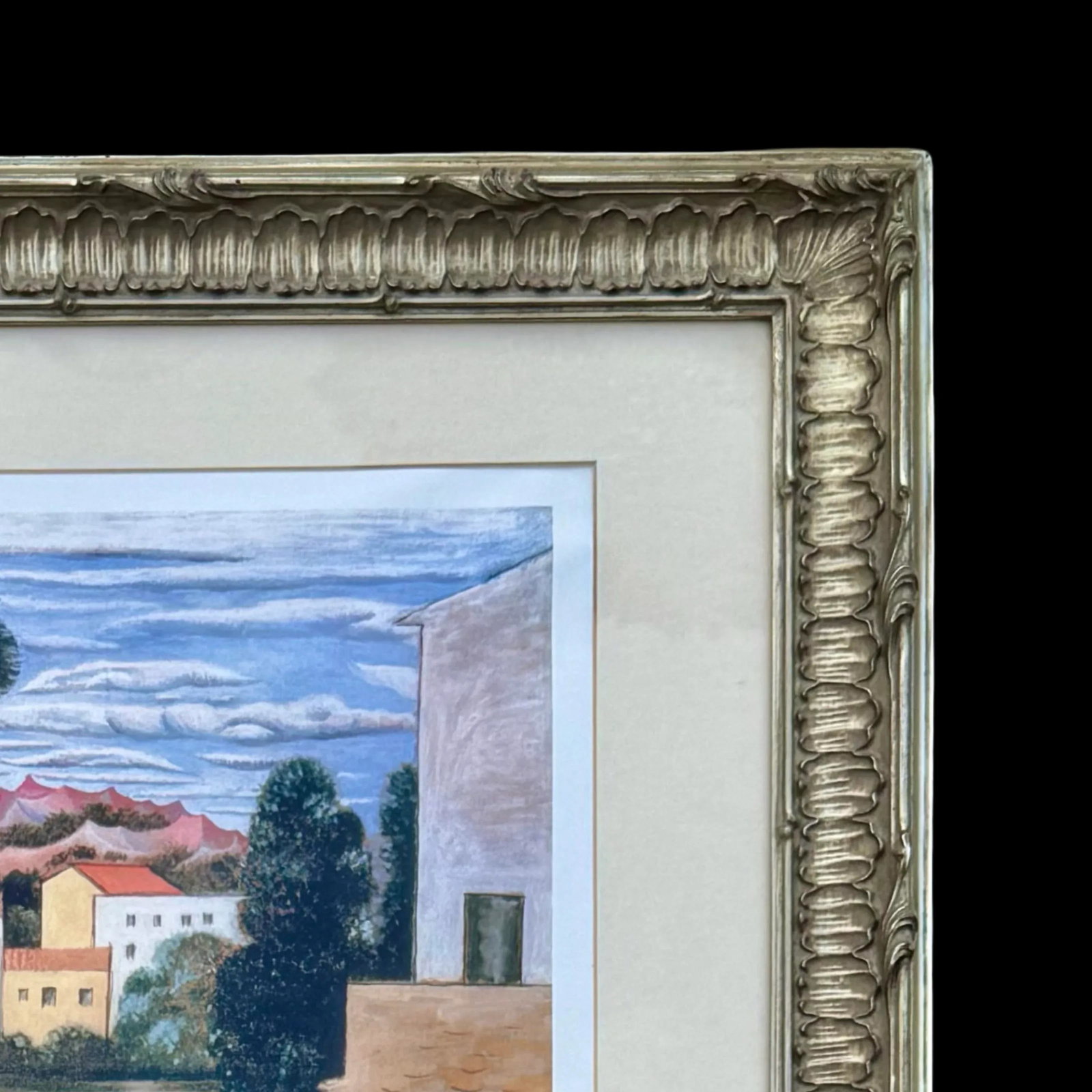 Vintage Pablo Picasso Foundation Limited Edition Lithograph "Landscape With Dead and Live Trees", Fr - 2