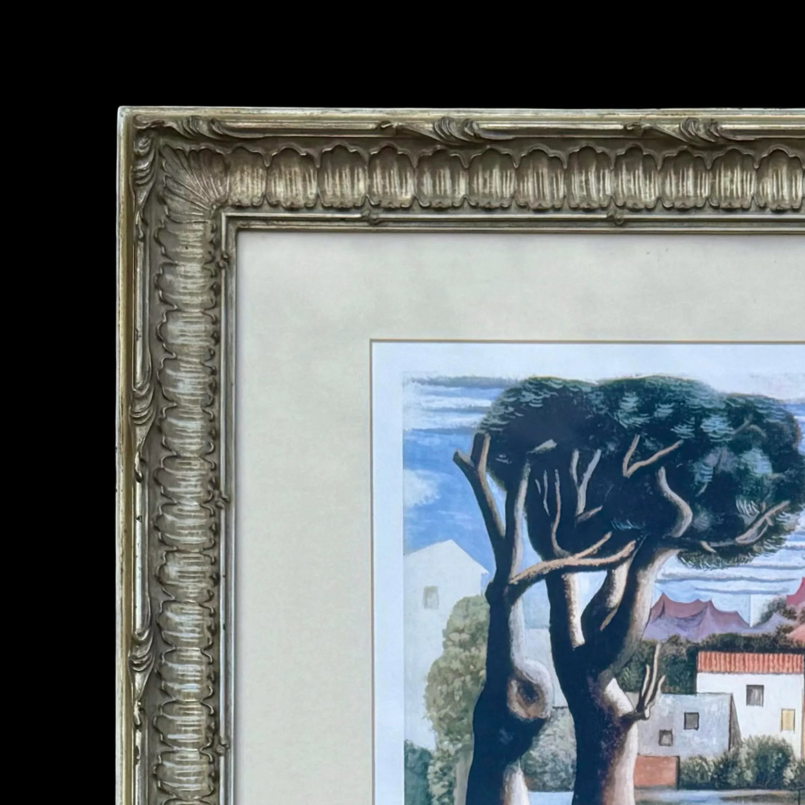 Vintage Pablo Picasso Foundation Limited Edition Lithograph "Landscape With Dead and Live Trees", Fr - 6