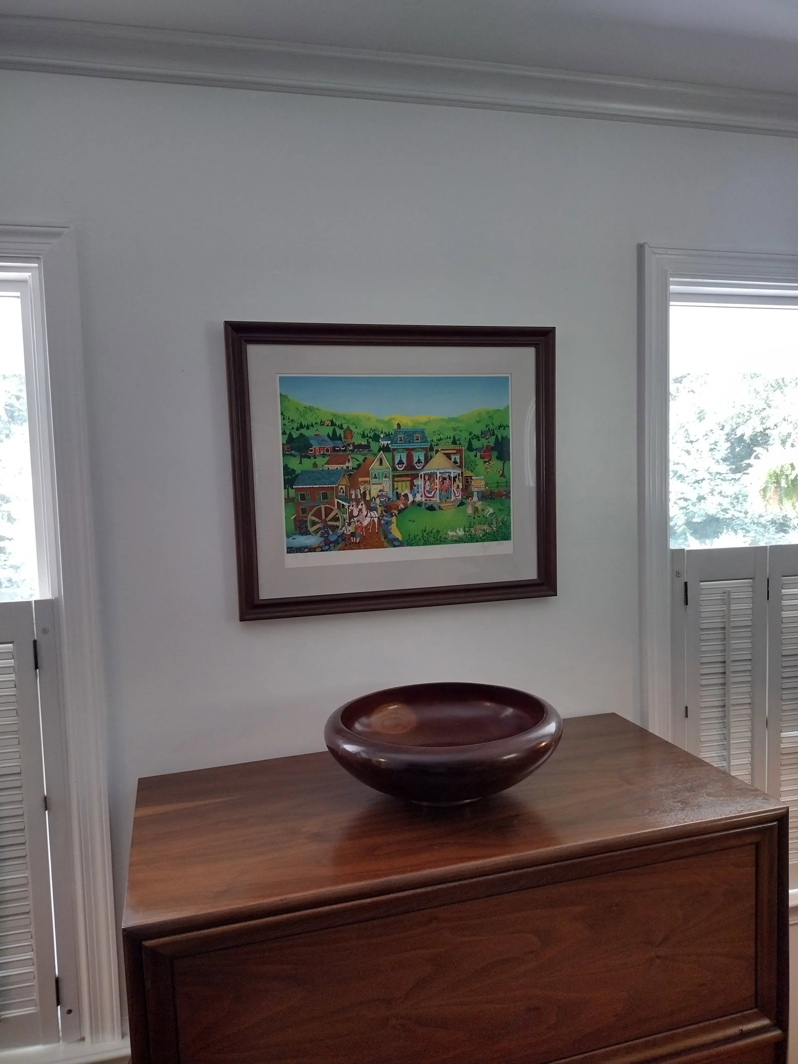 1970s Robert LoGrippo Signed Lithograph "Marching Down Main Street" (1979), Framed - 11