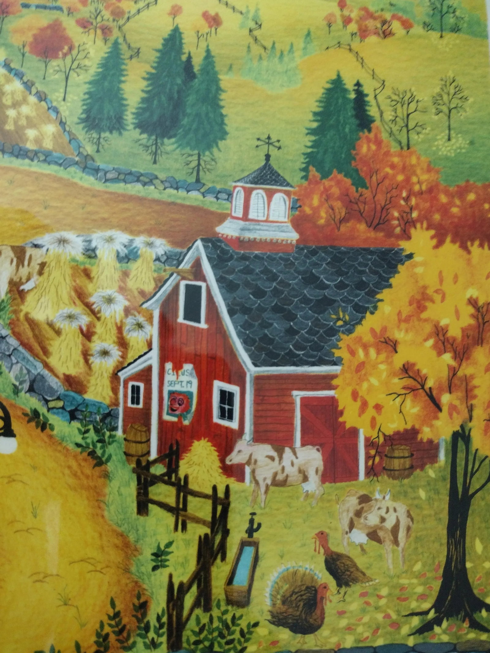 1970s Robert LoGrippo Signed Lithograph "Harvest Holiday" (1979), Framed - 10