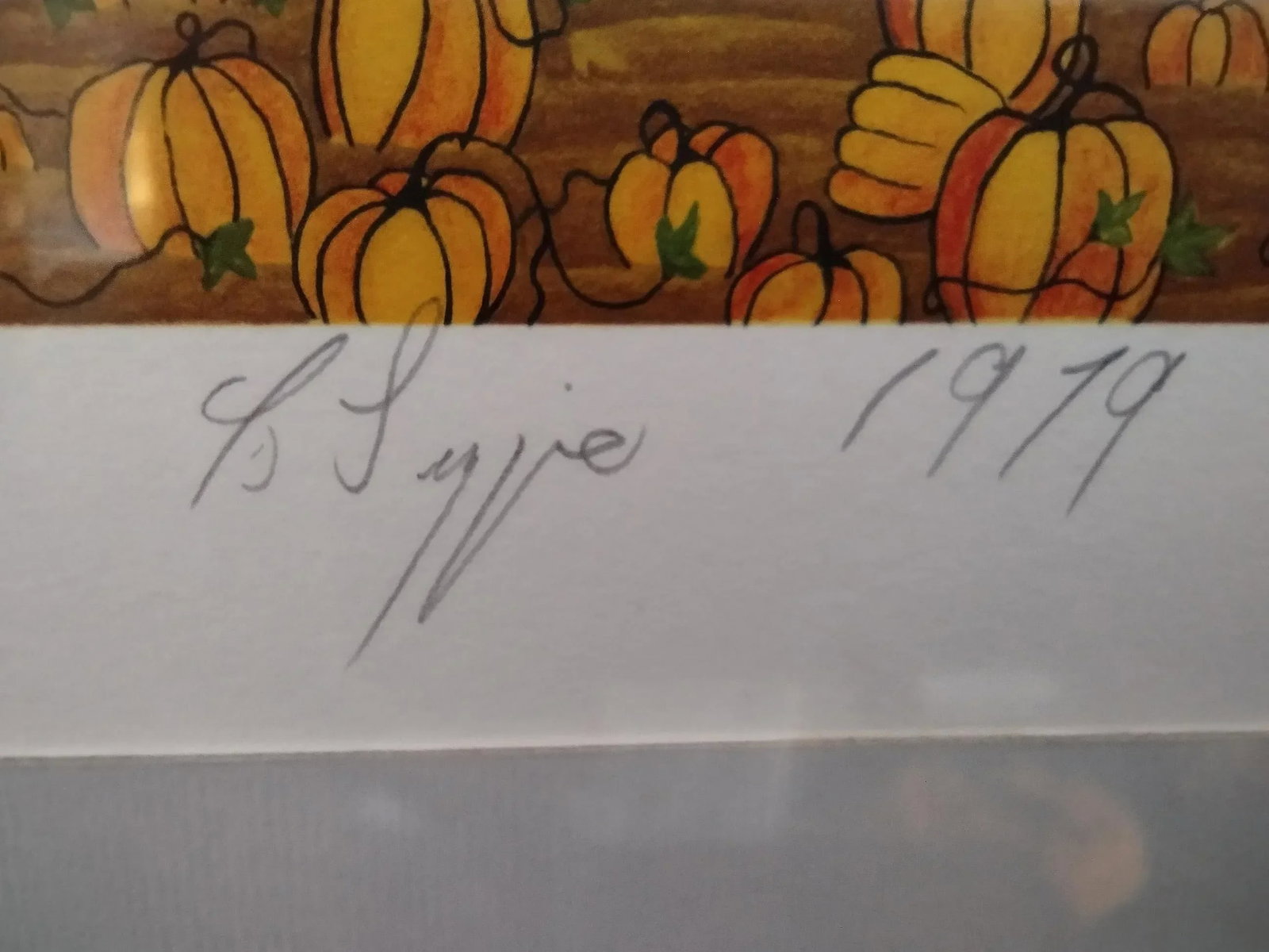 1970s Robert LoGrippo Signed Lithograph "Harvest Holiday" (1979), Framed - 2