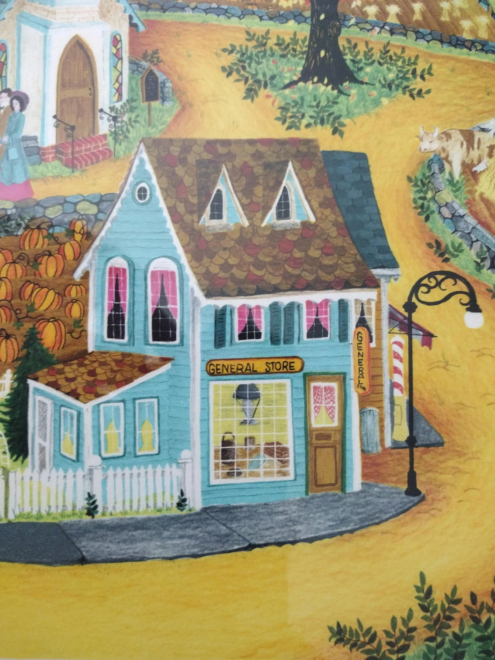 1970s Robert LoGrippo Signed Lithograph "Harvest Holiday" (1979), Framed - 9