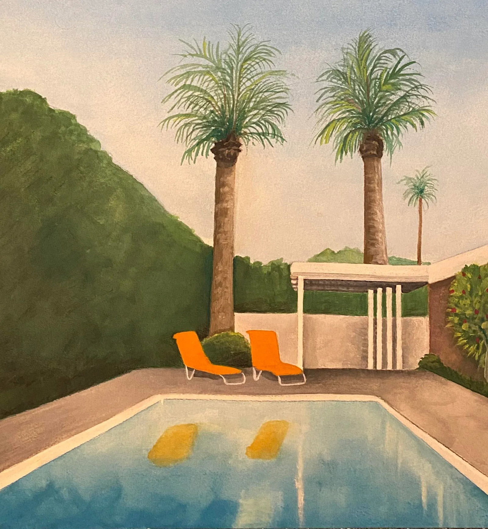 "Norman's Pool" Roxanne Ritzel Original Tropical Outdoor Landscape Print, 2022 - 2
